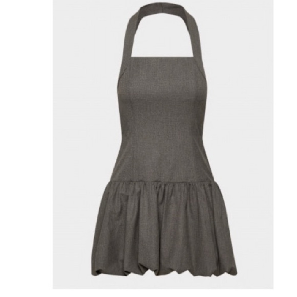 Aritzia Charcoal Mini Dress